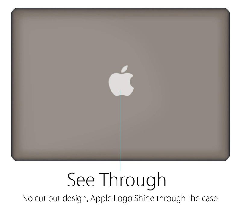 UESWILL Smooth Matte Hard Case Cover Compatible with (Mid 2012-Mid 2015) MacBook Pro 15 inch with Retina Display (No Touch Bar, No CD-ROM) (Model: A1398), Gray - Image 3